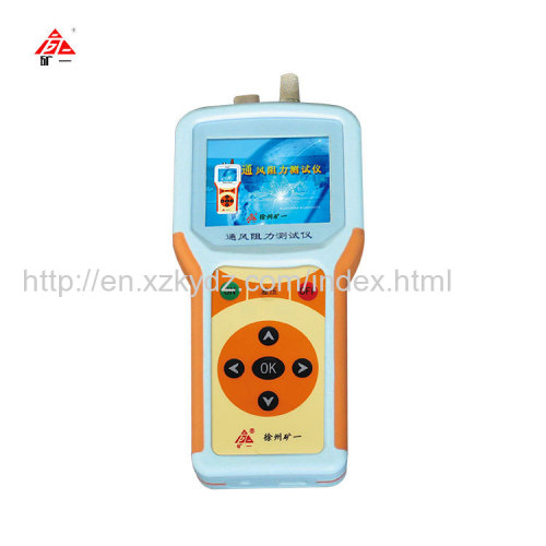 Mining Ventilation Resistance Tester