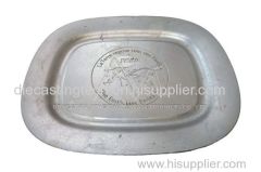 Aluminum sand casting tray