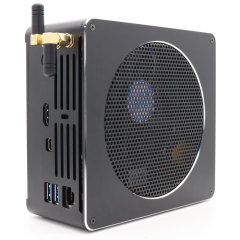 Newest Barebone Mini PC 8th Gen Core i9 8950HK Mini Desktop PC win10 with Type-C port DDR4 DP HD Top Mini Gaming PC 2019