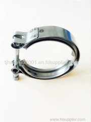 customT bolt V band exhaust heavy duty hose pipe clamps