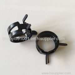 color elastic wide band spring hose clamps swivel fasteners
