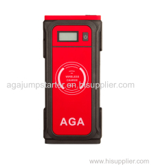 AGA portable car jump starter with wireless charger NOCO power booster battery starter