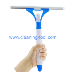 Spray Cleaning Brush Glass Wiper Window Cleaner