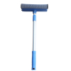 sponge mesh window washer & rubber squeegee with Aluminum handle