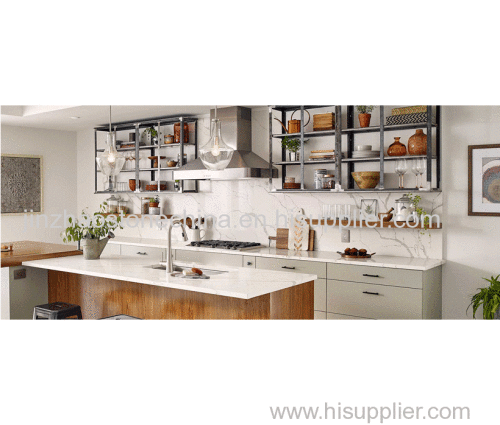 Top Selling Gold Calacatta Quartz Countertops