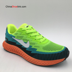 Wholesale Colorful Flyknit Mens Sneakers Sports Running Shoes