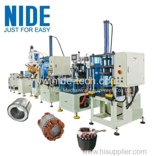 Electric Motor stator automatic production machine