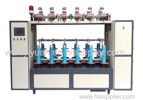 Cotton yarn silk twisting machine