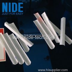 stator slot insulation paper wedge forming and cutting machine