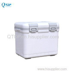 6L mini portable cooler box for medicine vaccine blood collection