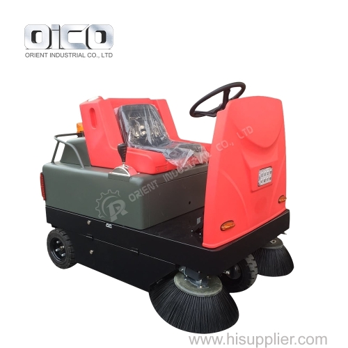 ride-On Road Sweeper / electric road sweeper machine /electric sweeper cleaning machine
