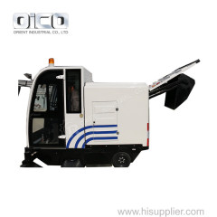 Self-Discharging Enclosed Sweeper /industrial floor sweeper/runway road sweepers street sweepers