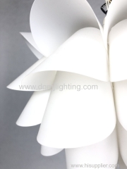Assembly Lotus Chandelier Ceiling Pendant Lampshade DIY Puzzle Lights Modern Lamp