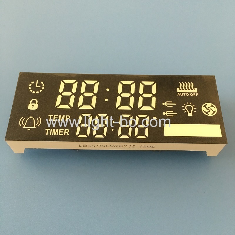 8-stelliges 7-Segment-LED-Mehrfarben-Anzeigemodul für die Zeitschaltuhr