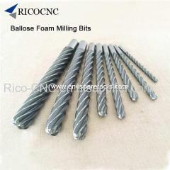 Ballnose Foam Router Bits Long Foam Mill Bits for EPS Poly Foam Cutting