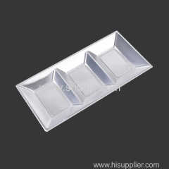 Three Lattices Disposable Service Plate