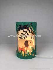 Jungle fun table lamp for children