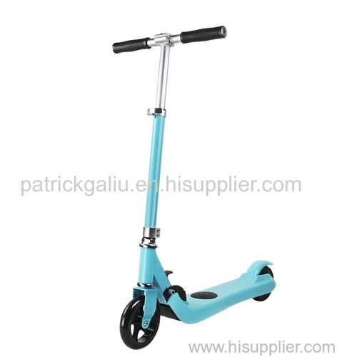 child folding and adjustable 5 inch electric scooter for kids