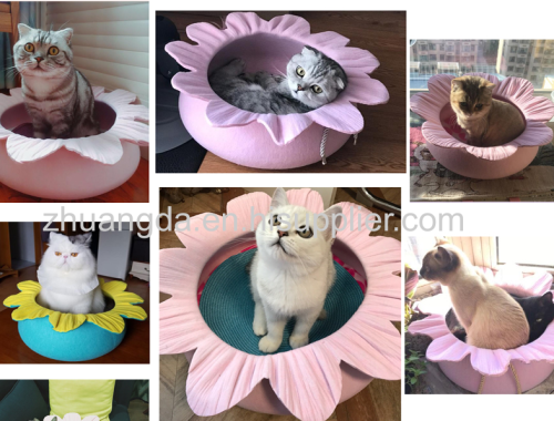 Creative portable back - arm outdoor felt one comfortable soft environmental handmade felt pet nest