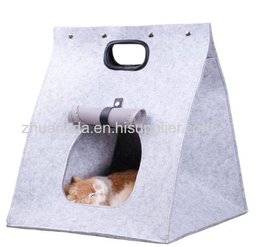 Felted pet kennel pet supplies can be customized and washable high-end pet kennel