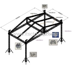 Triangular Roof Truss Structure