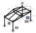 8 Towers Design Aluminum Lighting Truss Roofing System