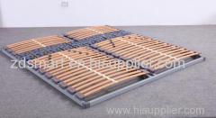 Slatted bedstead metal frames