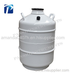 Artificial insemination liquid nitrogen semen container for sperm collection and frozen