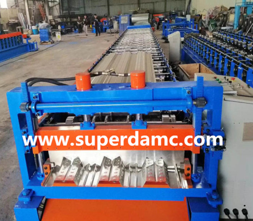 Glazed Steel Profile Galvanized Roofing Sheet Tile Roll Forming Machine