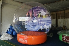 Christmas Giant Inflatable Human Size Snow Globe