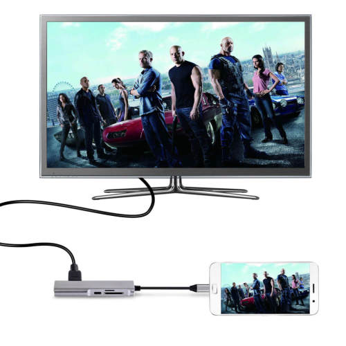 MC Type c hub to USB3.0 to HDMI to SD/TF Support N-intendo Switch Multi-function Docking Station