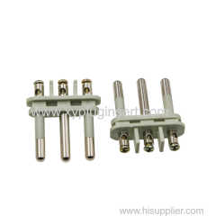 italy plug insert with screws 10a