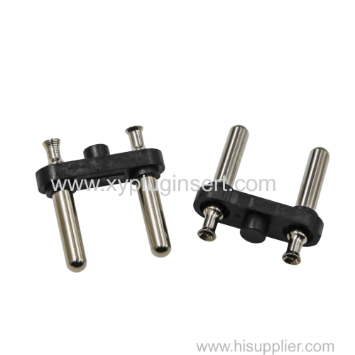 BRAZIL INMETRO PLUG INSERT HOLLOW PINS SOLID PINS