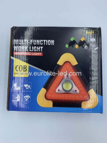 euroliteLED Solar Multi-function Work Light Warning Light 500lumen Yellow Green Silerywhite