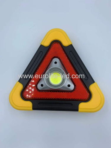 euroliteLED Solar Multi-function Work Light Warning Light 500lumen Yellow Green Silerywhite