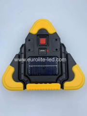 euroliteLED Solar Multi-function Work Light Warning Light 500lumen Yellow Green Silerywhite