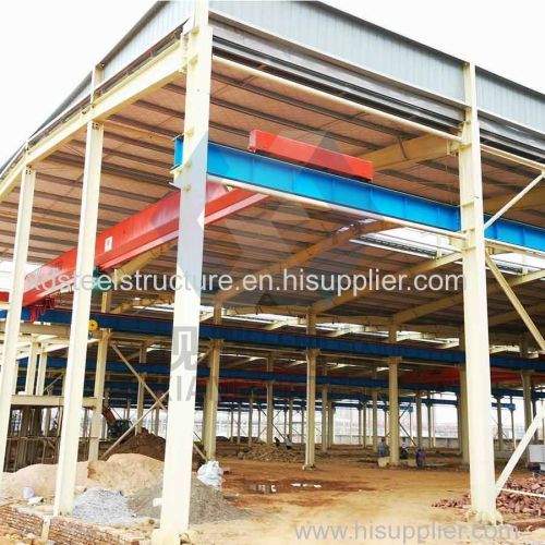 Light Gauge Steel Framing Prefabricated House / Factory / Shed Steel Structure Drawing