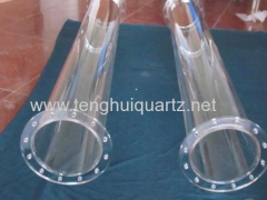 large aperture quartz tube