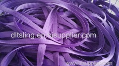 polyester webbing sling flat webbing sling duplex sling