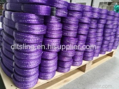 polyester webbing sling flat webbing sling duplex sling