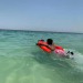 Electric floating bodyboard for water entertainment