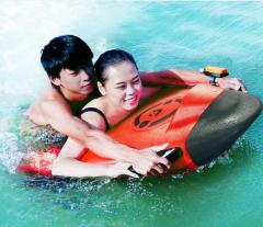 FZblue funny motor electric surfboard dive sea scooter for summer fun with different speed