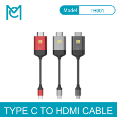 MC 4K USB 3.1 Type C To HDMI Cable HD TV HDMI Adapter For Lenovo ThinkPad X1 MacBook Pro Samsung S8 S9 NOTE8