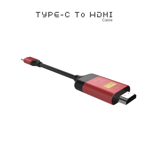 MC 4K USB 3.1 Type C To HDMI Cable HD TV HDMI Adapter For Lenovo ThinkPad X1 MacBook Pro Samsung S8 S9 NOTE8