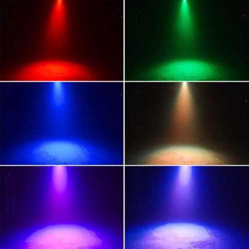 euroliteLED New RGB Full Color Palm Bar Party Mini KTV Flash Disco Stage Lighting