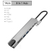 MC 8-In-1 Type C Hub USB C to HDMI USB 3.0 Ports USB 2.0 Port SD/TF Card Reader USB-C Power Delivery for MacBook Pro