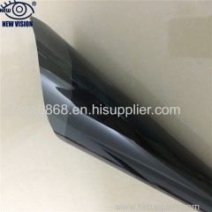 1.5 mil vlt15% black self-adhesive solar control dyed film