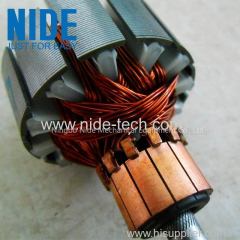 Automatic commutator welder DC motor armature commutator fusing spot welding machine