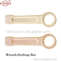Non sparking Wrench Striking Box 695g Al-cu Safety Maunal tools