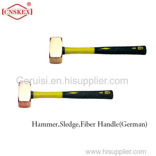 non-sparking Hammer Sledge Fiber Handle(German ) 500g